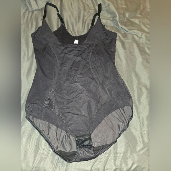 Maidenform 2XL Firm Foundation WYOB Open Bust Body Shaper DM5004 Black - Picture 3 of 7